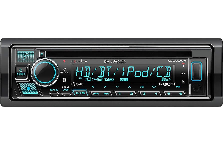 Amazon.com: Kenwood eXcelon KDC-X704 CD Receiver with Alexa